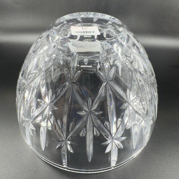 Marquis by Waterford Clear Crystal Sparkle Design Dish Bowl 9inch Germany New - Picture 12 of 16